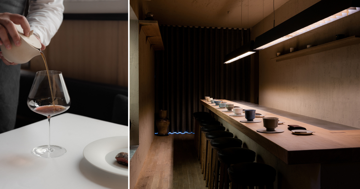 Taz Sarhane's food at Cycene restaurant